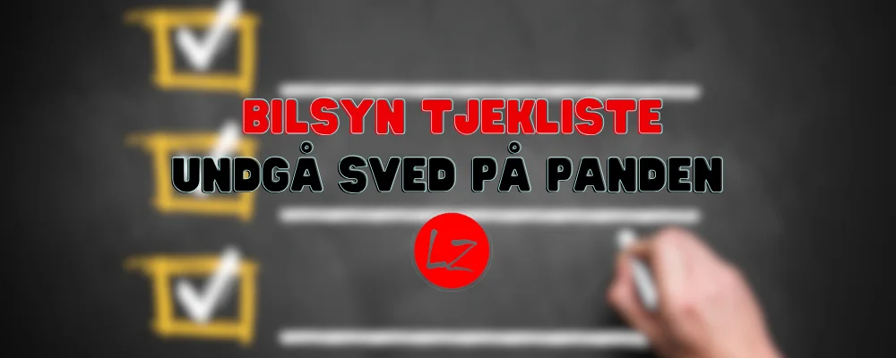 Bilsyn tjekliste